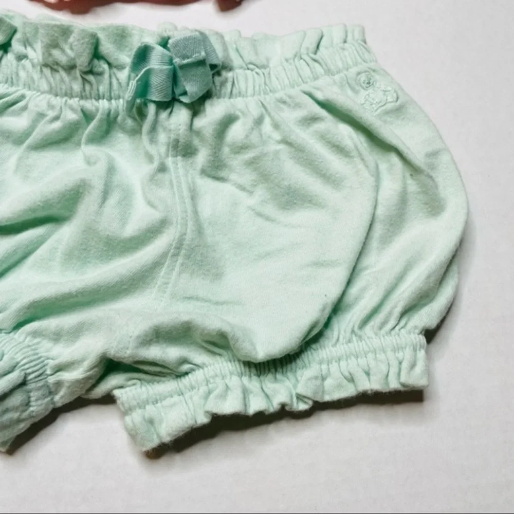 GAP Baby Bubble Shorts 2 pairs Pink & Mint